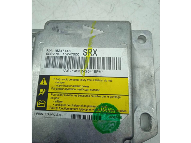 Блок подушек безопасности 15247146, CENTRALITAAIRBAG   Cadillac STS