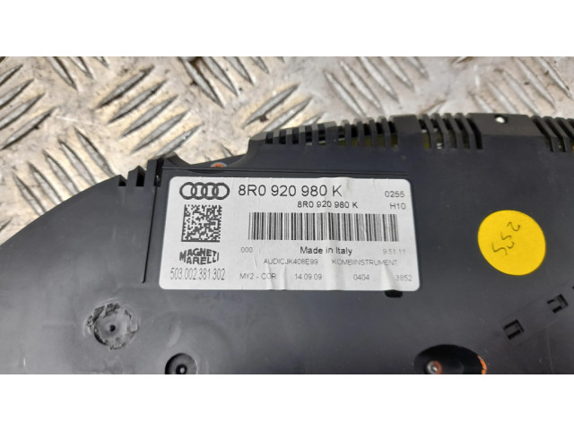 Панель приборов 8R0920980K   Audi Q5 SQ5       