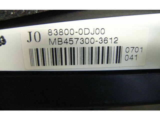 Přístrojová deska  Daihatsu Charade XP90 2011 83800ODJ00  