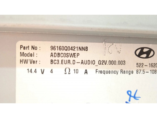 Блок управления HiFi audio 96160Q0421NNB   Hyundai  Bayon  2021- года