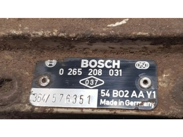 Jednotka ABS 0265208031, 364576351   Renault Safrane 1994