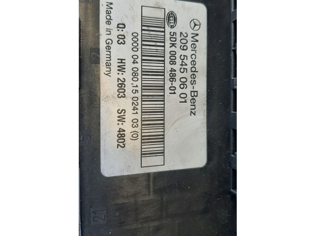   Pojistková skříňka 20954548601, 5DK00848601   Mercedes-Benz CLK A209 C209 2004
