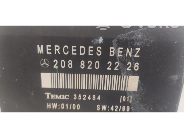 Блок управления двигателя 2088202226, 2088202226   Mercedes-Benz CLK A209 C209