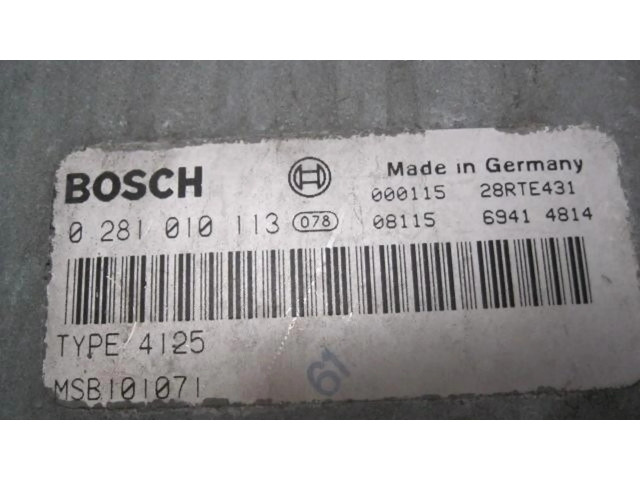 Блок управления 101071, 0281010113   Land Rover Freelander