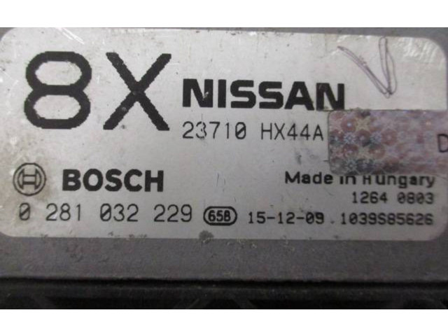 Řídící jednotka 0281032229, 23710HX44A   Nissan X-Trail T32 2015