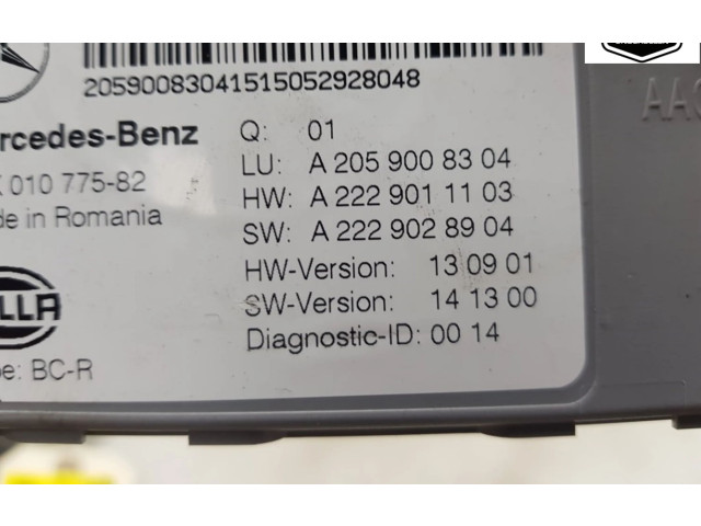 Блок комфорта A2059008304, A2059008304   Mercedes-Benz C W205   