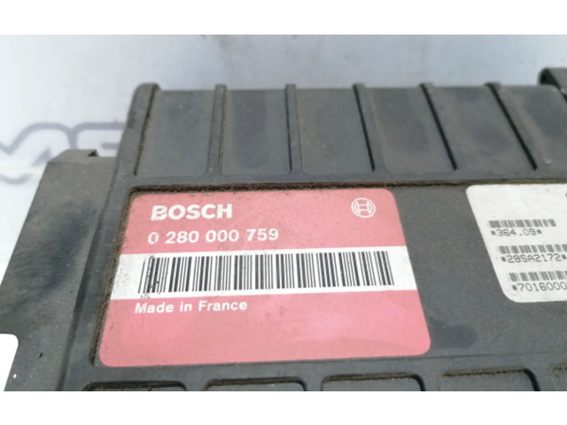 Řídící jednotka 0280000759   Fiat Uno 