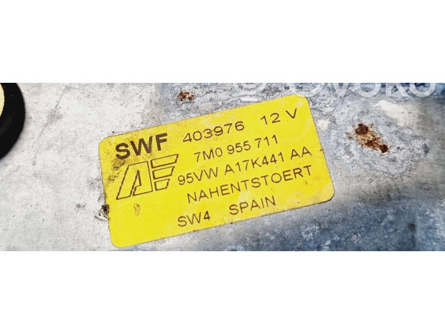 Моторчик заднего дворника 7M0955711, 95VWA17K441AA    Volkswagen Sharan