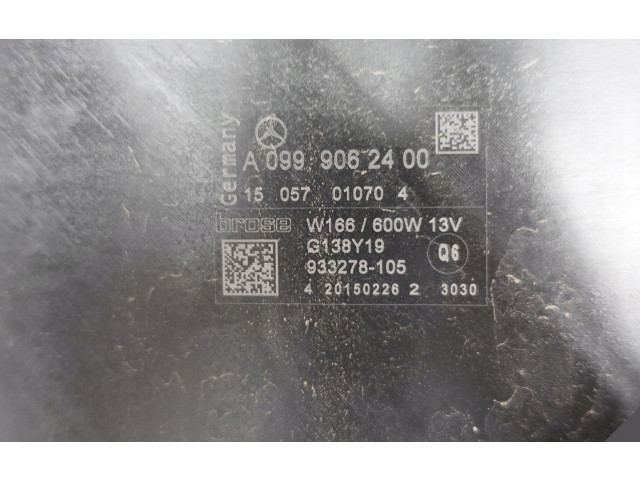 Zpětné zrcátko  Mercedes-Benz GLE (W166 - C292) 2015  A0999062400  