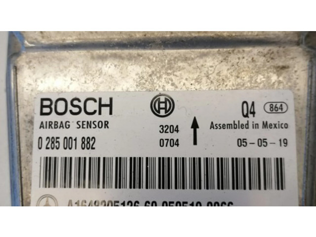 Блок подушек безопасности A1648205126   Mercedes-Benz ML W164