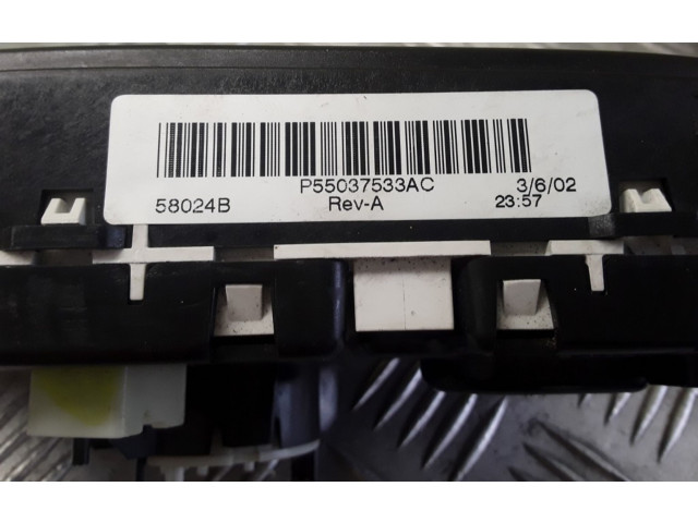 Блок управления климат-контролем P55037533AC, 58024B   Jeep Cherokee