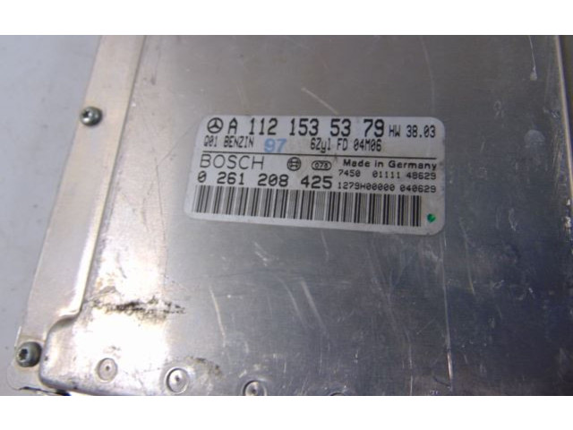 Řídící jednotka A1121535379, 0261208425   Mercedes-Benz S W220 2000