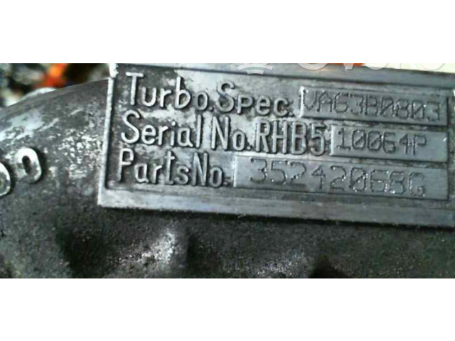 Turbodmychadlo Турбина        