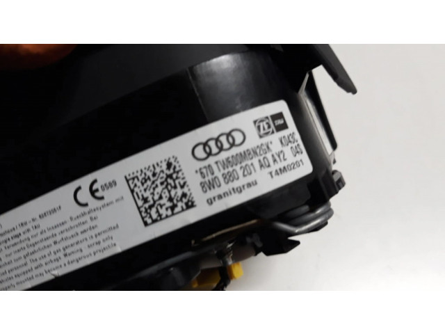 Подушка безопасности водителя 8W0880201AQ, 8W0880201   Audi A4 S4 B9