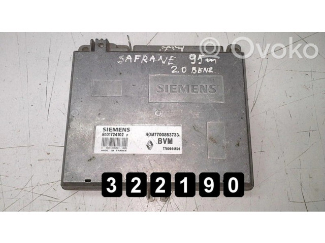 Řídící jednotka S101724102F   Renault Safrane 1995
