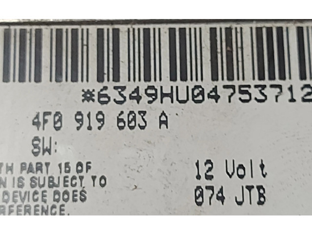 Дисплей    4F0919603A   Audi A6 S6 C6 4F