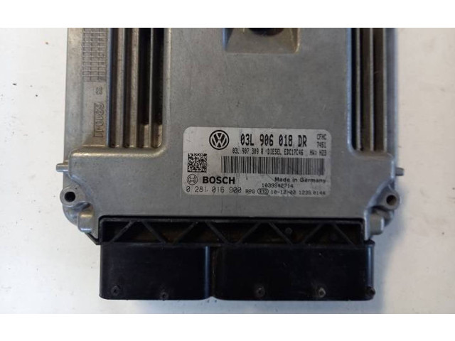 Блок управления двигателя 03L906018DR, 03L907309R   Volkswagen Touran II
