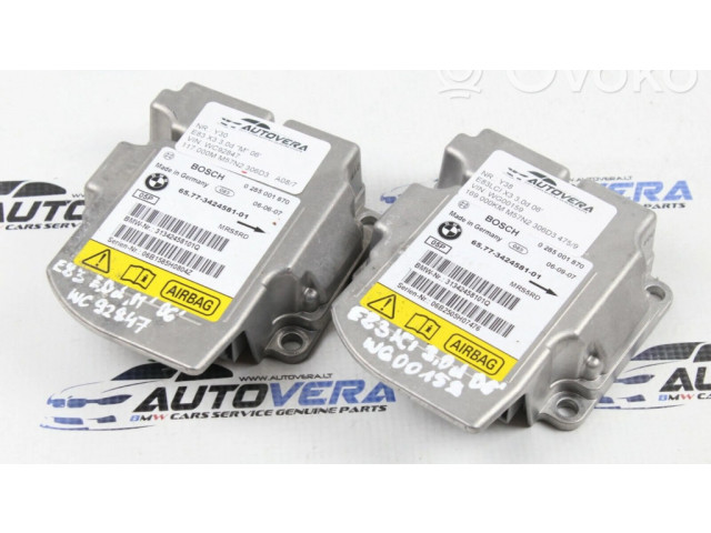 Блок подушек безопасности 3424581   BMW X3 E83