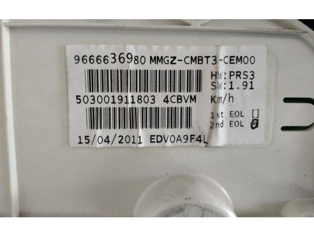 Přístrojová deska  Peugeot 206 2009 9666636980  