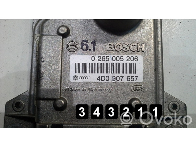 Блок управления двигателя 0265005206   Audi A8 S8 D2 4D
