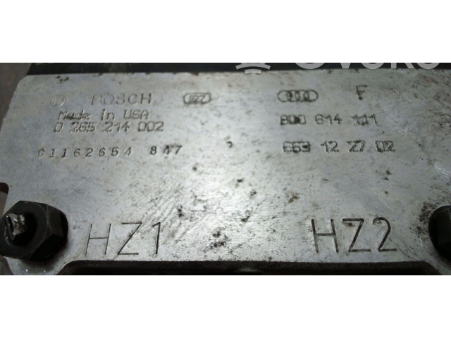 Jednotka ABS 0265214002, NICHTZUTREFFEND   Audi A6 S6 C4 4A 1996