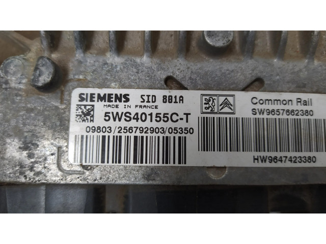 Блок управления двигателя 5WS40155C, SIEMENS   Citroen Berlingo