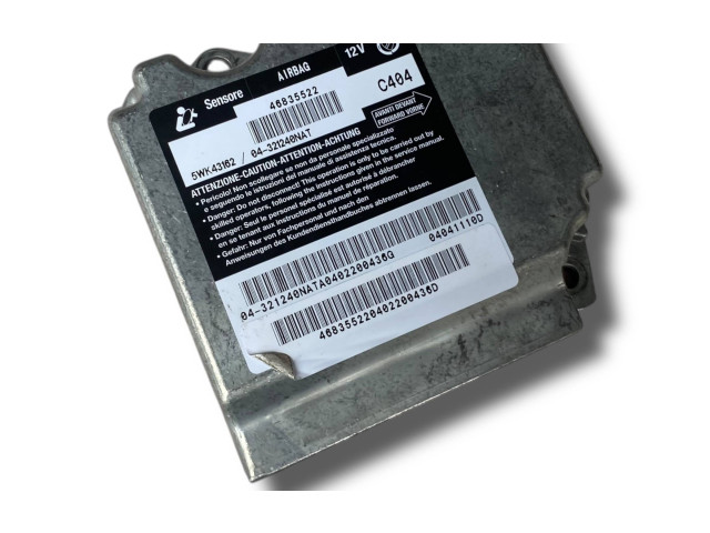 Блок подушек безопасности 46835522   Fiat Stilo