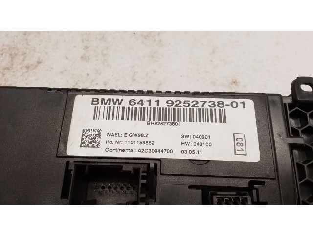 Блок управления климат-контролем 6411925273801, 9208591AI03   BMW X3 F25