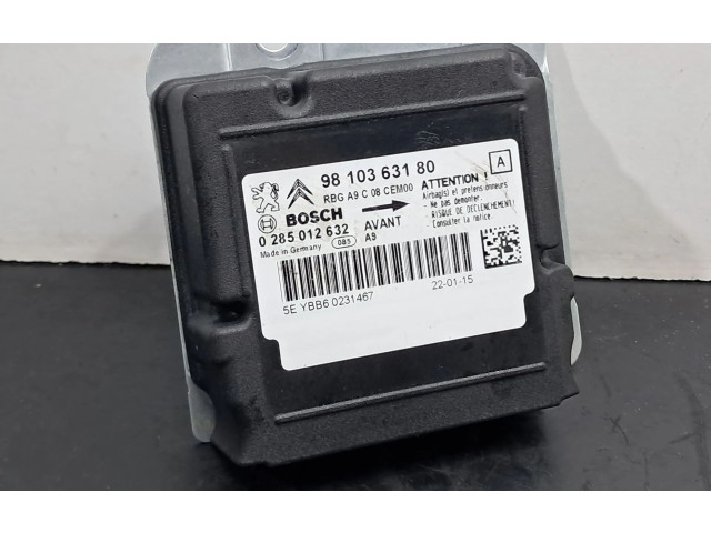 Блок подушек безопасности 9810363180, 0285012632   Peugeot 208