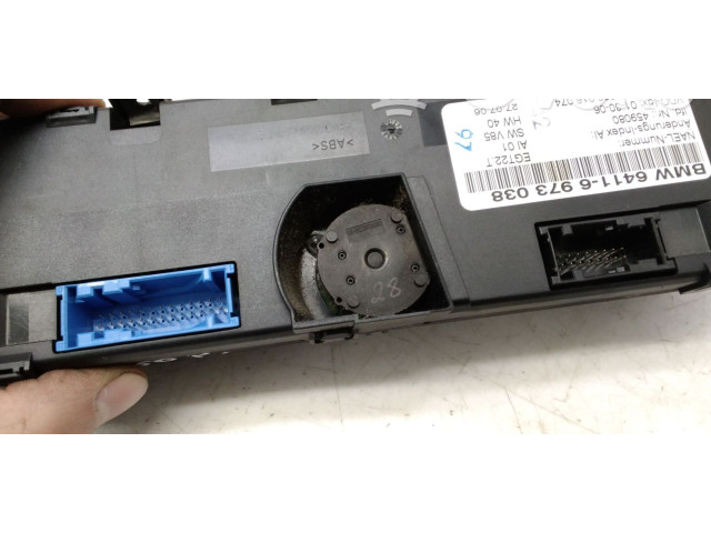 Блок управления климат-контролем 64116973038, 6973038   BMW Z4 E85 E86