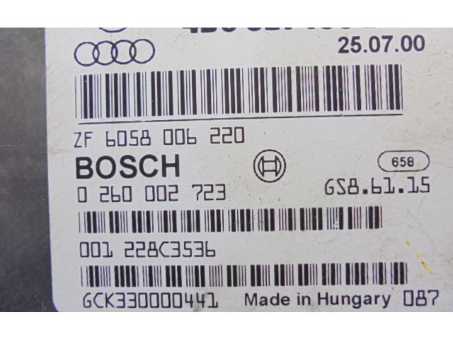 Блок управления коробкой передач 4B0927156DM, 4B0927156DM   Audi A6 Allroad C5