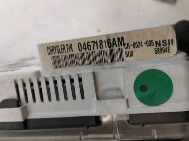Přístrojová deska  Fiat 500 2007 48530F9020  