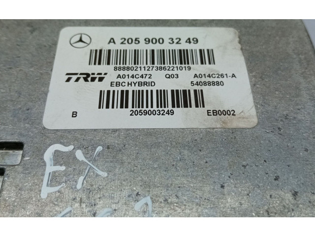 Блок управления АБС A2059003249   Mercedes-Benz GLC X253 C253