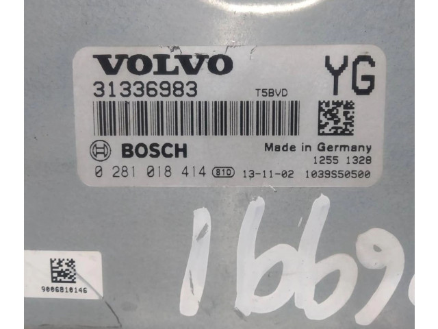Řídící jednotka 31336983   Volvo S80 2013