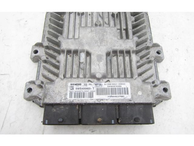 Řídící jednotka 9658763980, 5WS40060I   Peugeot 607 2001