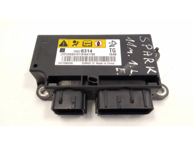 Блок подушек безопасности 13578314, 5WY86620E   Chevrolet Spark
