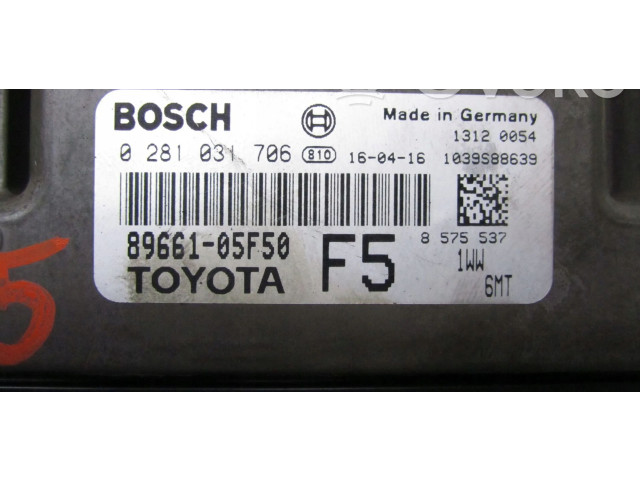 Řídící jednotka 0281031706   Toyota Avensis T270 2016