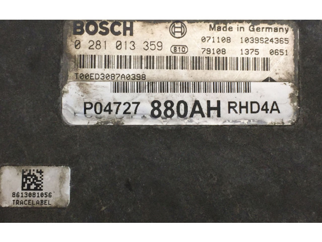 Řídící jednotka P04727880AH, 0281013359   Chrysler Grand Voyager V 2010