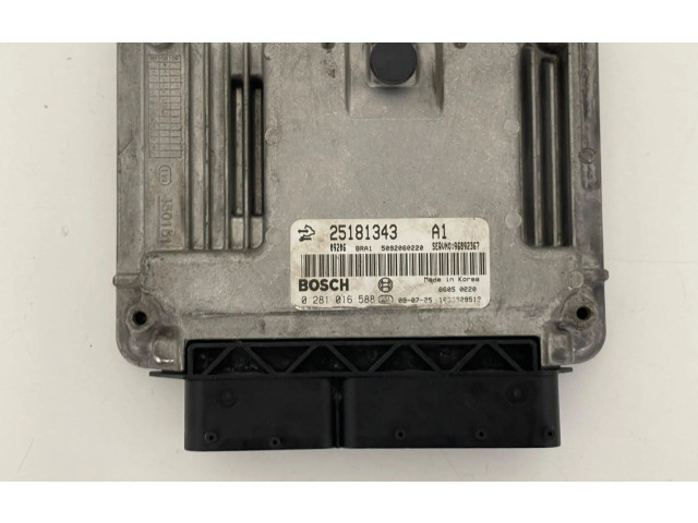 Řídící jednotka 25181343, 25181343   Chevrolet Captiva 2012