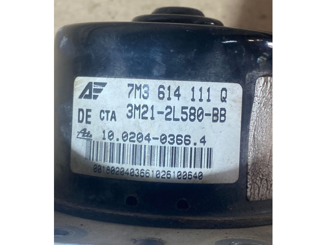 Блок АБС 7M3907379G, 10092503173   Volkswagen  Sharan  2001 - 2010 года
