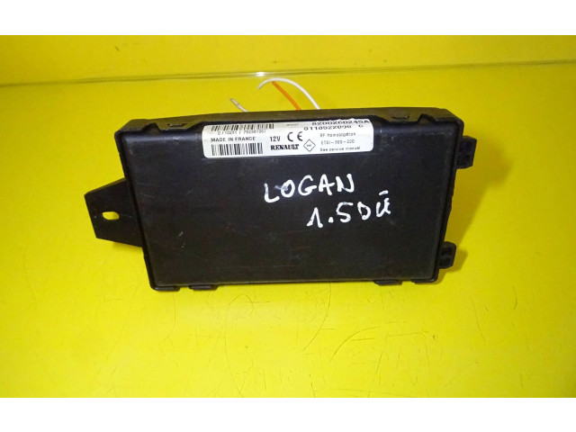 Pojistková skříňka Řídící jednotka BSM 8200260245A, S118522006C   Dacia Logan I 2006