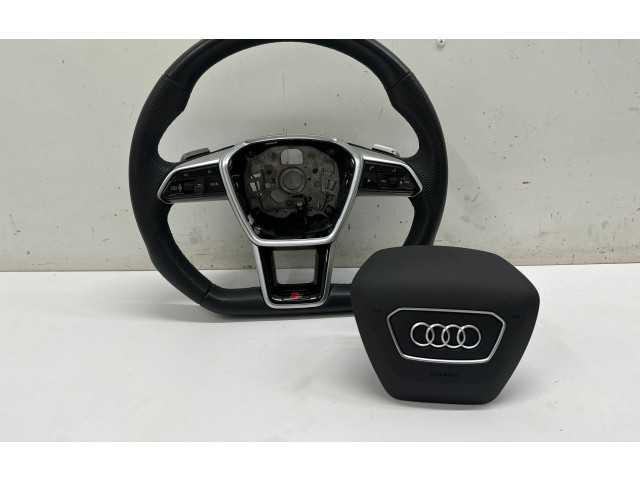 Volant Audi A6 S6 C8 4K 2019 4K0419091B, 4K0419091AT  