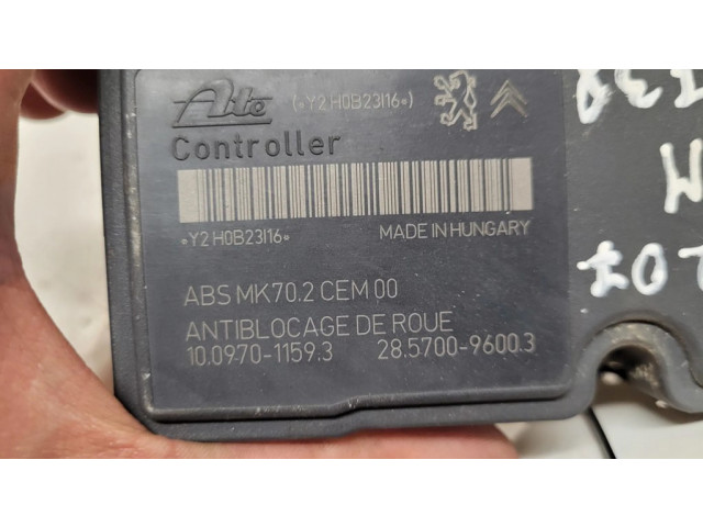 Блок АБС 10097011593, 28570096003   Peugeot  207  