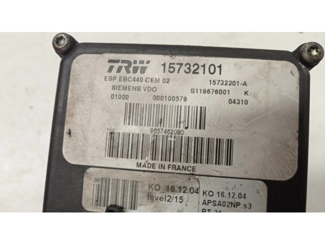 Jednotka ABS 15732101, 15732201A   Peugeot 407 2006