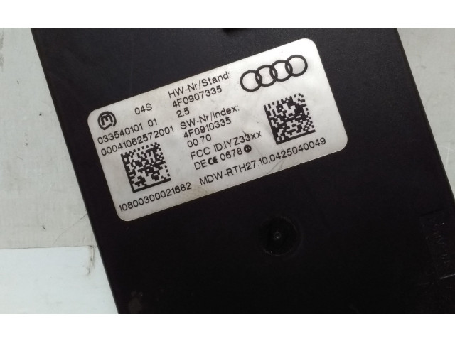 Блок управления 4F0907335, 4F0910335   Audi A6 S6 C6 4F