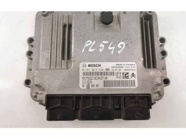 Řídící jednotka 0281013334   Peugeot 3008 II 2015