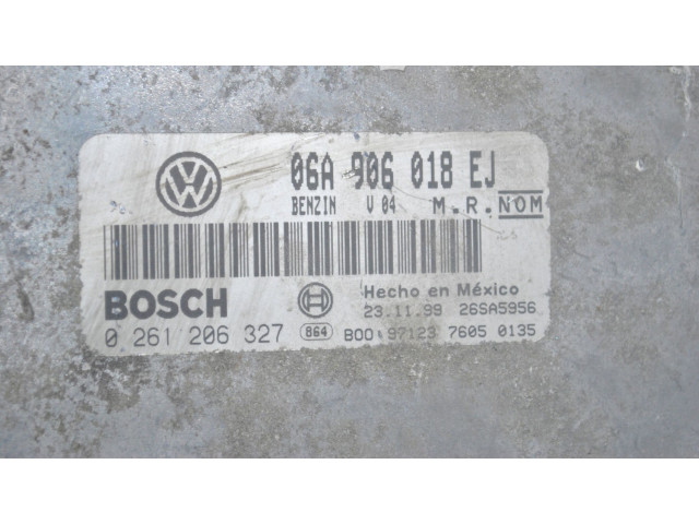 Блок управления двигателя 06A906018EJ, 0261206327   Volkswagen New Beetle