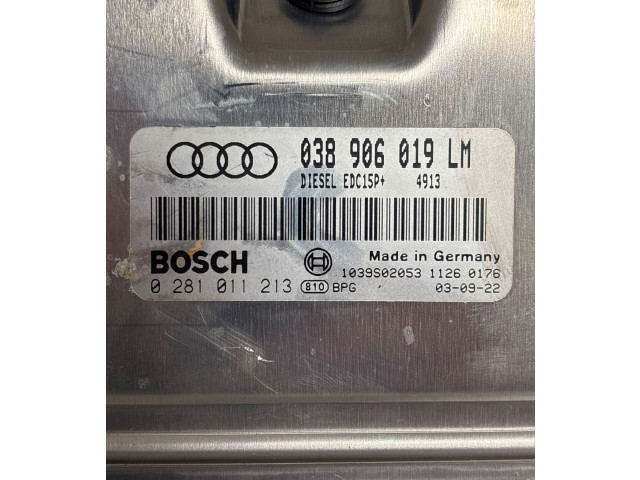 Řídící jednotka 038906019LM, 1039S02053   Audi A6 S6 C5 4B 2004