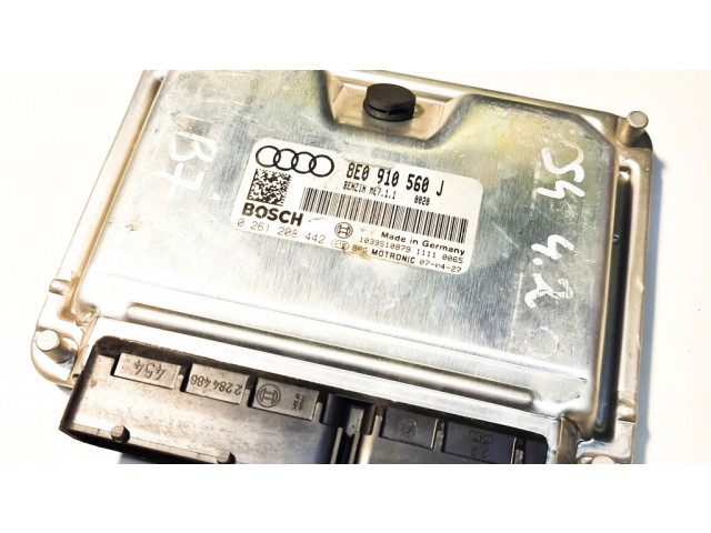 Řídící jednotka 03G906013M, 0281013442   Audi A4 S4 B7 8E 8H 2007