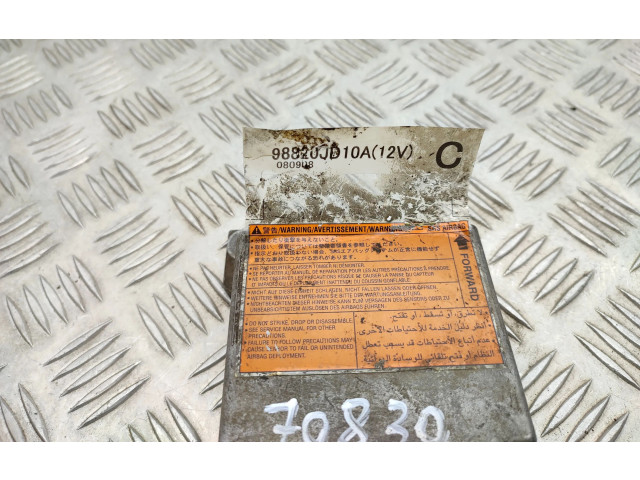 Блок подушек безопасности 98820JD10A   Nissan Qashqai